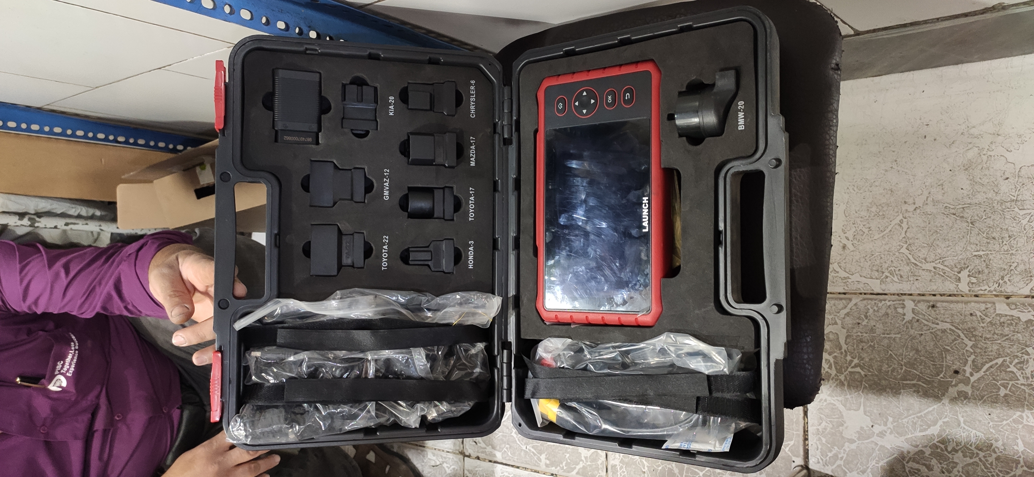 دیاگ لانچ X431pro laite   7اینج