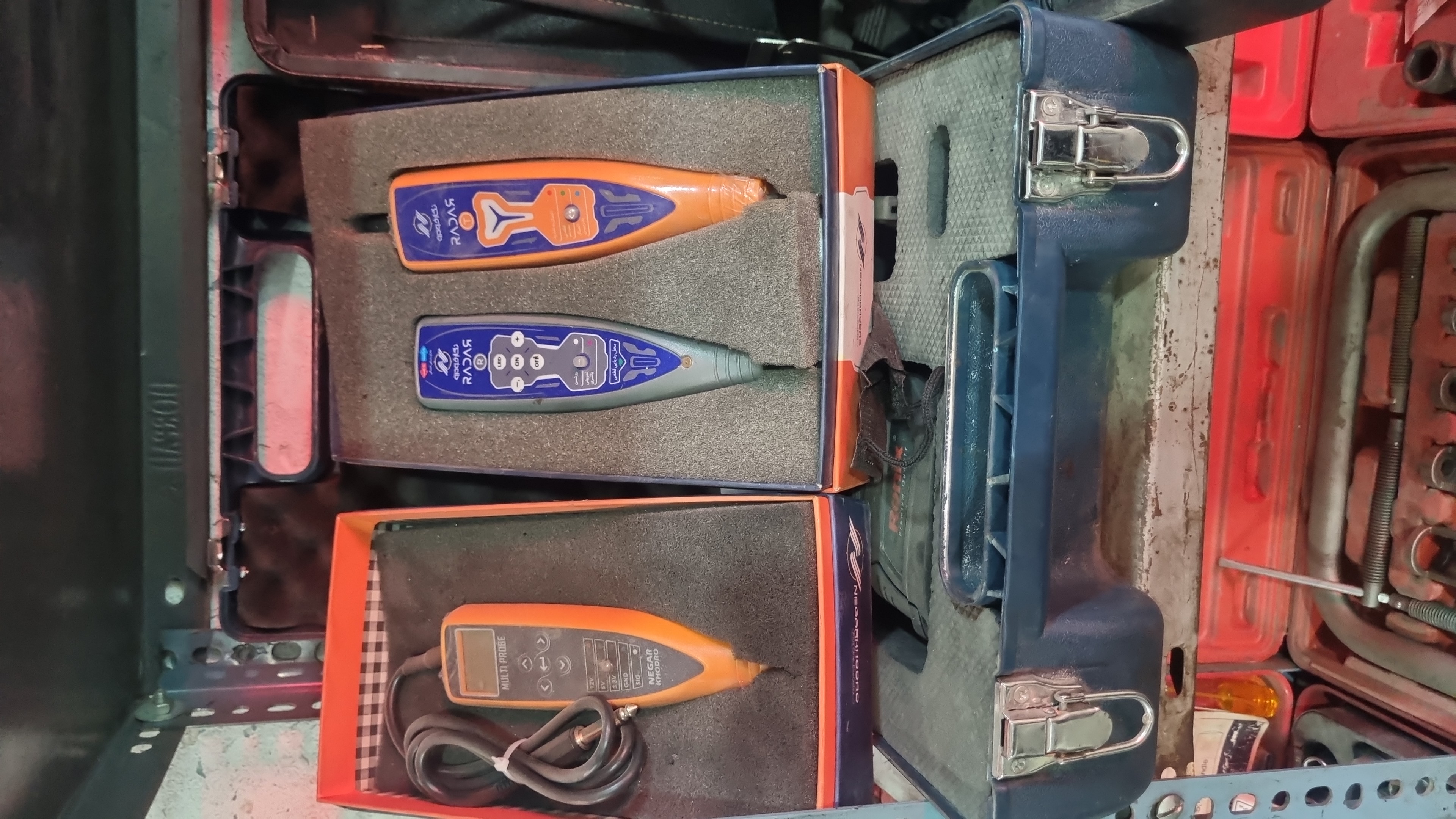 تستر ورادار سیم کشی